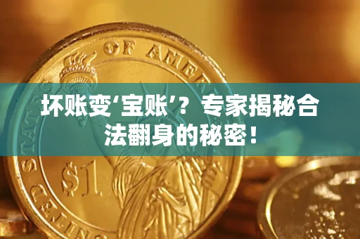 济南坏账变‘宝账’？专家揭秘合法翻身的秘密！