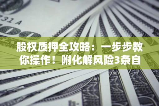 济南股权质押全攻略：一步步教你操作！附化解风险3条自救法则