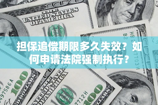 济南担保追偿期限多久失效？如何申请法院强制执行？