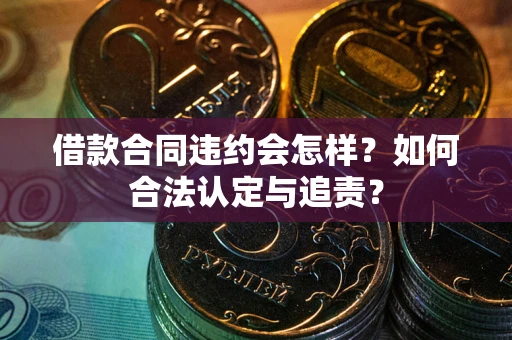 济南借款合同违约会怎样？如何合法认定与追责？