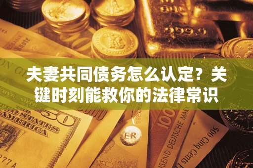 济南夫妻共同债务怎么认定？关键时刻能救你的法律常识